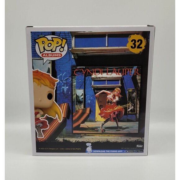 Funko Pop! She's So Unusual #32 Cyndi Lauper Figure - Picture 3 of 4